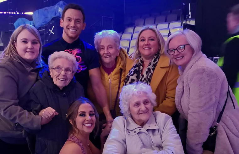Care Home Residents Dancing on Ice Live