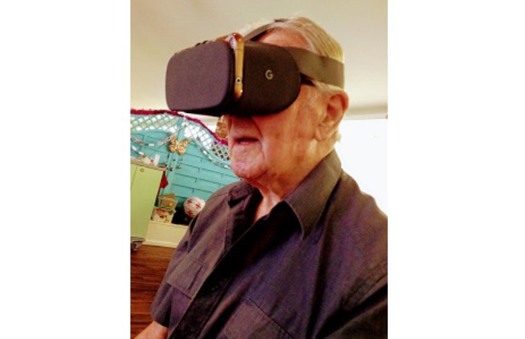 VIRTUAL REALITY EXPERIENCE FOR TAUNTON CARE HOME RESIDENTS