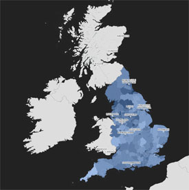 Dementia â€˜atlasâ€™ reveals care disparities across England