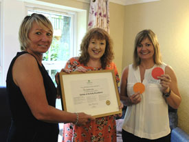 Orchard Care Homes Set up in-house awards to Recognise staff