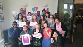 Dementia UK Puckers Up for Red Lippy Day Dementia UK Puckers Up for Red Lippy Day