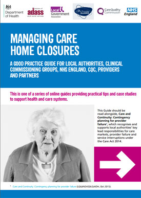 CQC publishes care home closure guidance to protect service users 