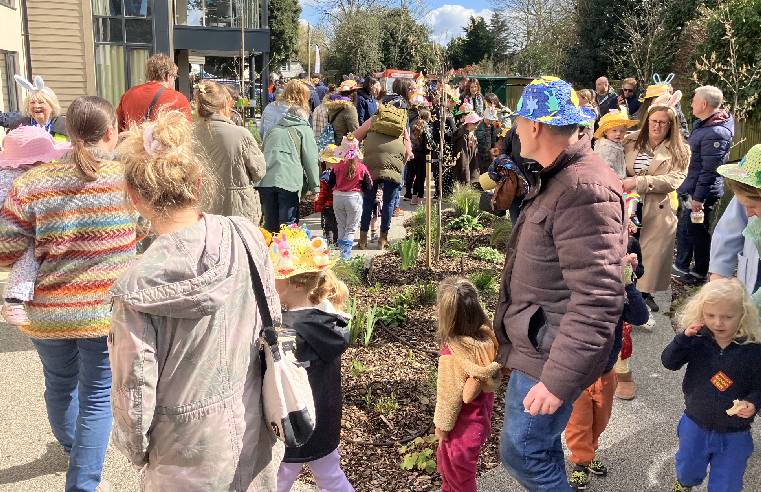 Tarring Manor Care Home hosts annual village Easter egg hunt