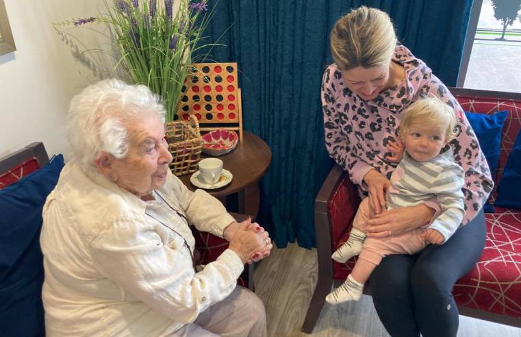 Belong Morris Feinmann intergenerational stay-and-play sessions