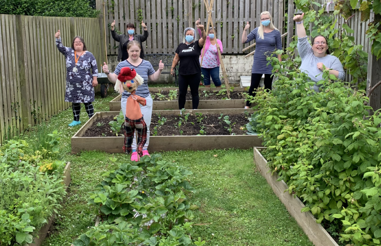 Hft legacy gifts transform allotment for people with learning disabilities