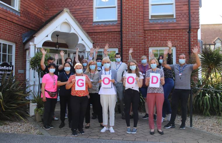 WORTHING CARE HOME CELEBRATES IMPROVED CQC RATING