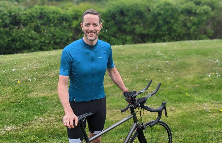 David Lynes, CEO & Founder of Unique IQ, is cycling for 48 hours to raise funds for the Care Workers Charity