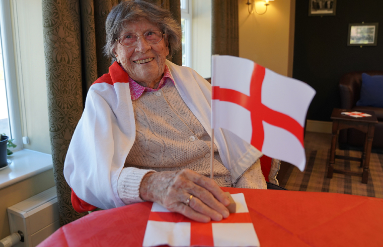 Activities were held for veterans at Royal Star & Garterâ€™s care homes on Friday 23rd April, to mark St Georgeâ€™s Day. 
