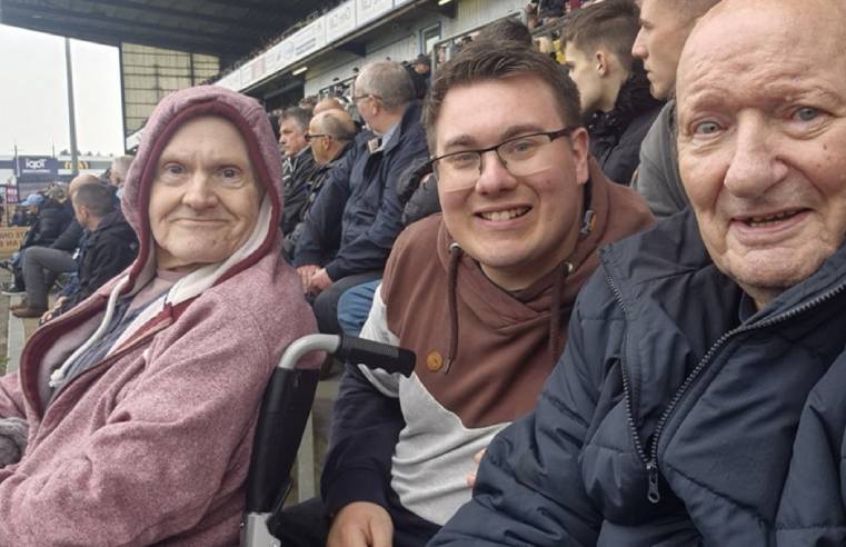 Residents from Lidder Care Attend Mansfield Town  Home  Matches 
