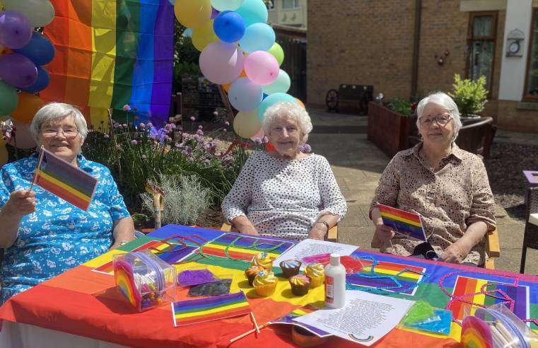 RAINBOW FLAG FLIES AGAIN AT BELONG CREWE