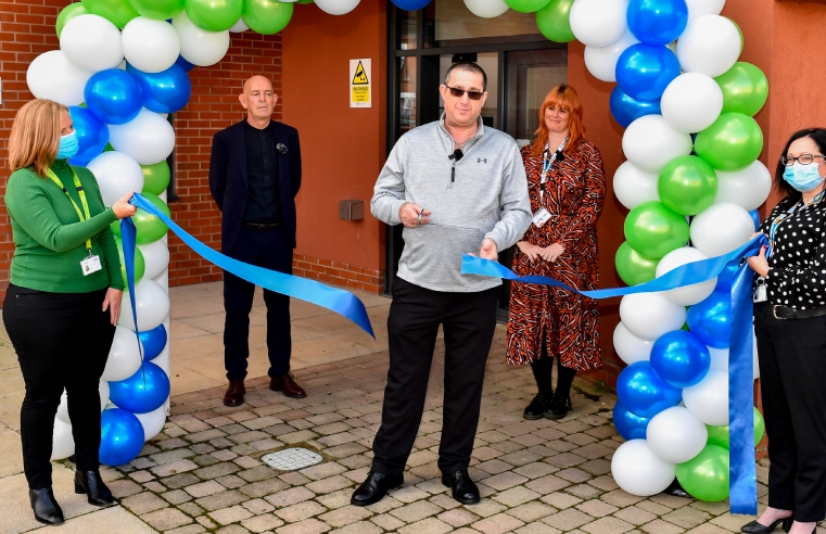 Cygnet Joyce Parker Hospital was officially opened by Darren Parker, Joyce's husband.