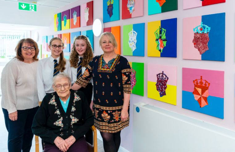 CARE HOME MARKS THE CORONATION WITH COMMUNITY ART INSTALLATION 