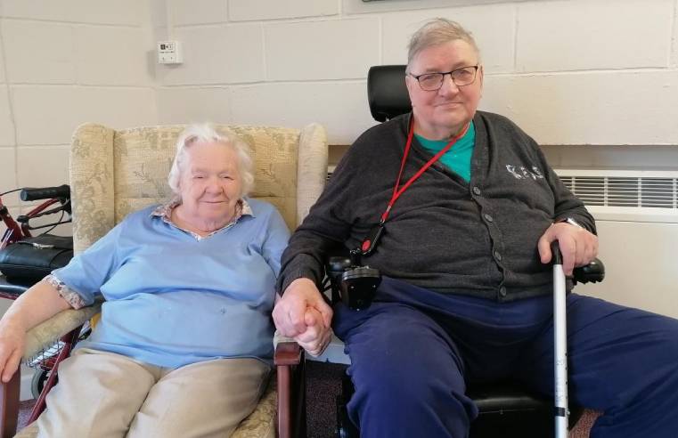 Finding love in the care home: couples share their stories for Valentine’s Day