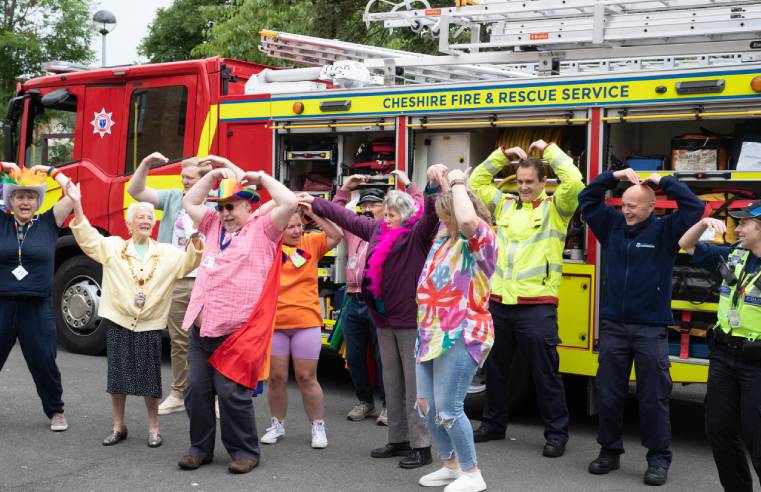 CREWE MAYOR OPENS TOWN’S LGBT+ SILVER PRIDE 