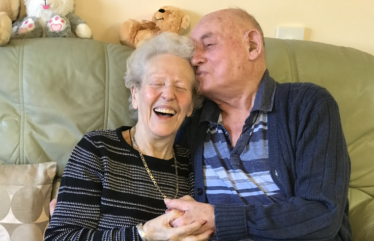 Victor and Glennis. Victor and Glennis.