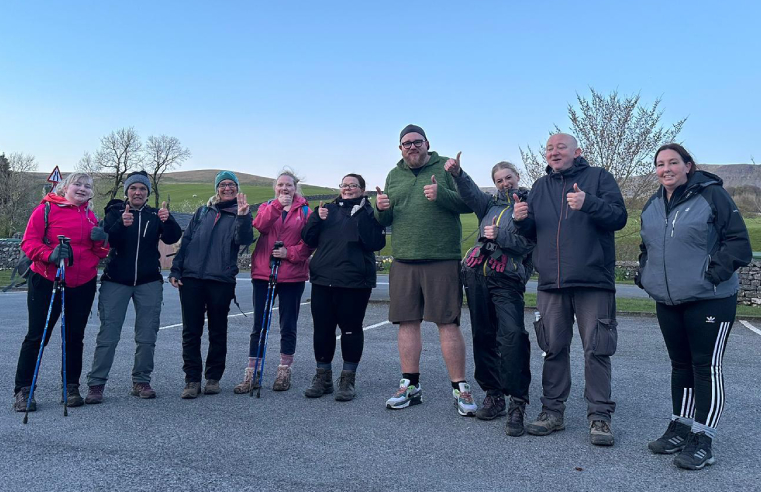 BRIDLINGTON CARERS COMPLETE 3 PEAKS CHALLENGE 