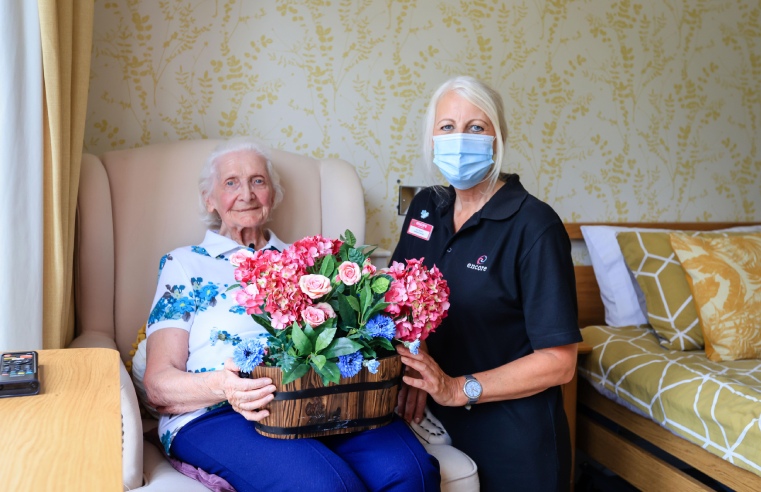 CARE HOME RESIDENT PRAISES STAFF AT ENCORE CARE HOMES 
