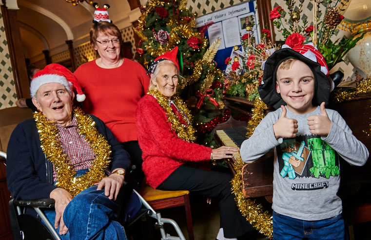 Terry Quainton, Maria Harrington, Dot Swaffield and Corey Thomas.