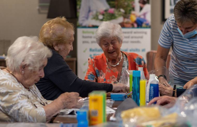 RESIDENTS AT BELONG CARE VILLAGE DONATE SUPPORT FOR AFGHAN REFUGEES