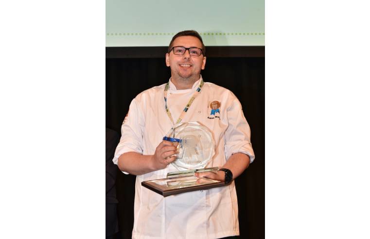 ACC Care Chef of the Year 2021 winner Aaron Watson of Primrose Bank Care Home