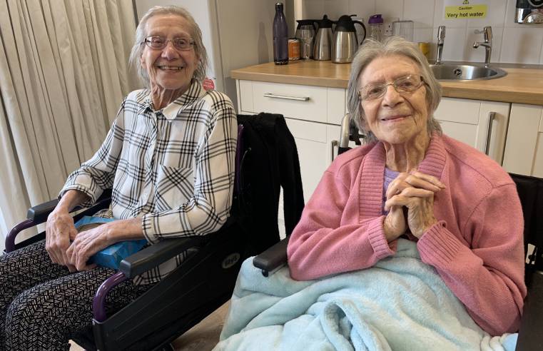 GRACEWELL OF EDGBASTON CARE HOME REUNITES TWO SISTERS