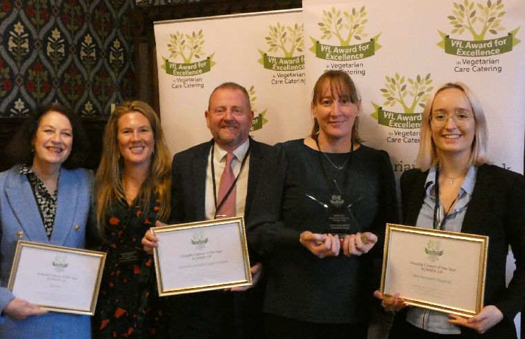 2022 AWARDS FOR EXCELLENCE IN VEGETARIAN CARE CATERING WINNERS