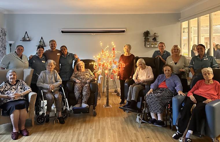 POPPY TREE HELPING DEMENTIA RESIDENTS WITH REMEMBRANCE  