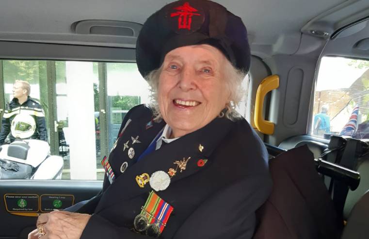 WWII WREN ATTENDS LIBERATION DAY SERVICES IN THE NETHERLANDS