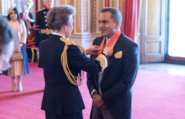 Avnish Goyal, Chair of Care England and Hallmark Care Homes, awarded CBE