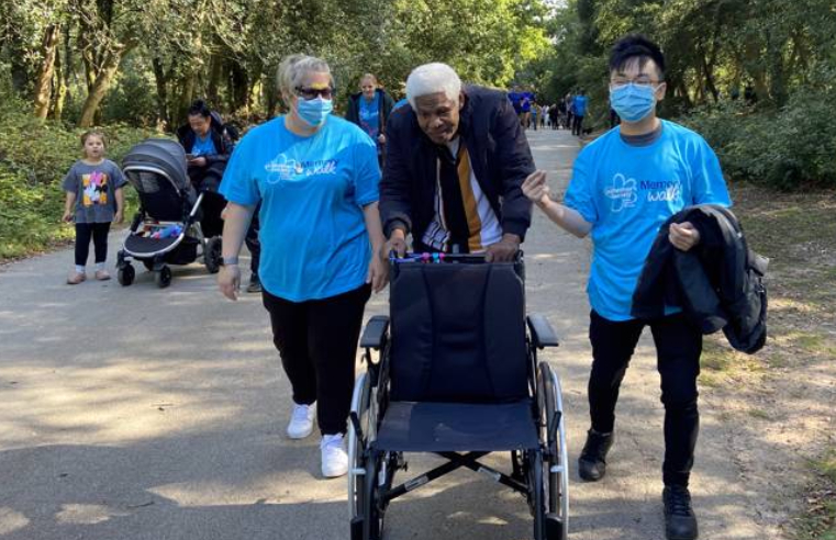 BIRMINGHAM CARE HOME WALKS FOR ALZHEIMER'S CHARITY