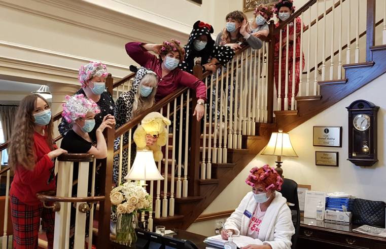 SIGNATURE AT ESHER PJ DAY RAISES MONEY FOR LOCAL HOSPICE 
