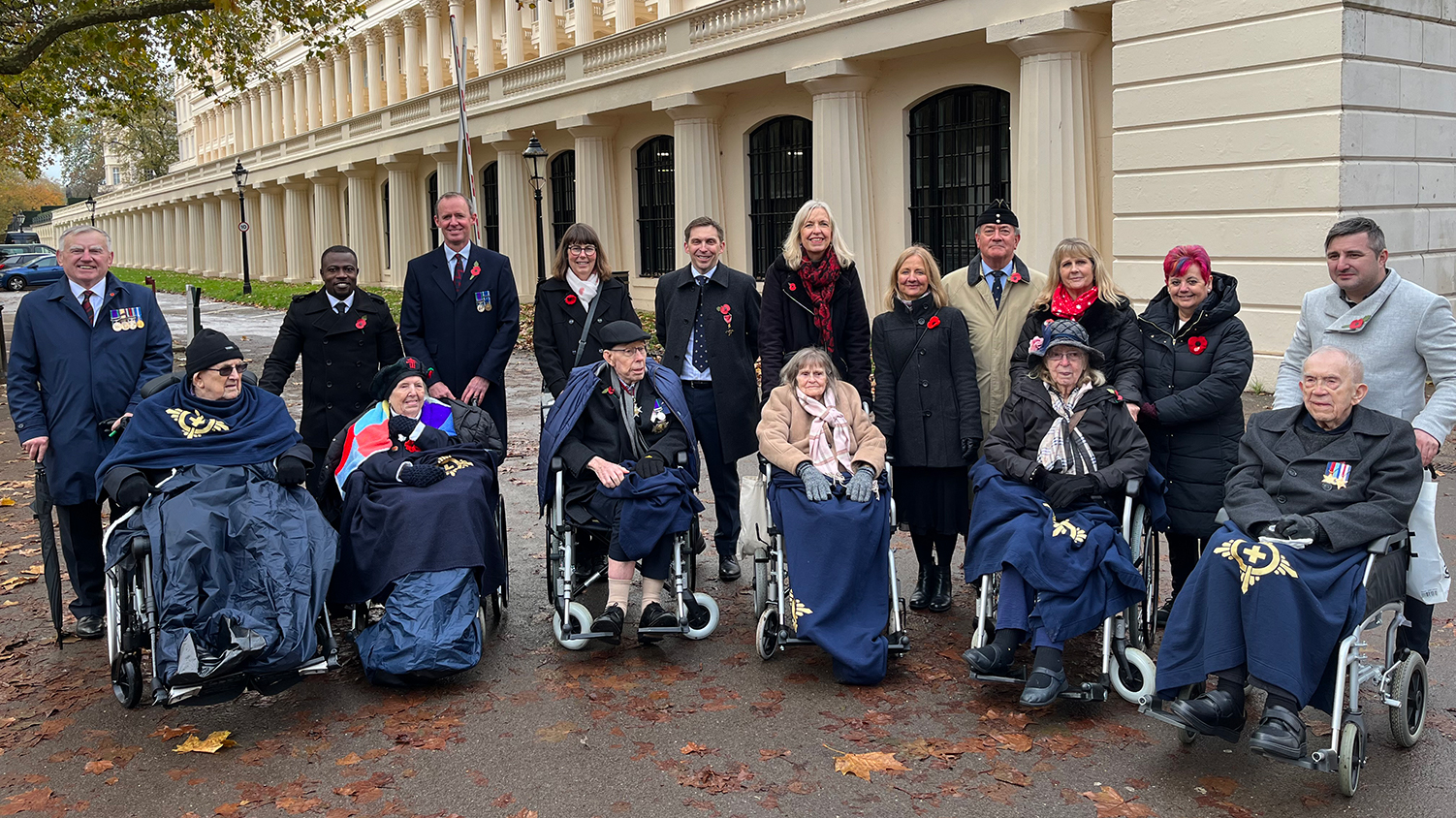 Royal Star & Garter veterans attend Remembrance services 