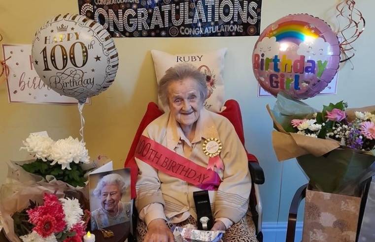 CLARENDON HALL RESIDENT CELEBRATES CENTENARY  