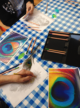 Children from across Sussex are collaborating with a dementia care home in Seaford to produce an extravagant artwork.